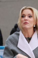 MEGYN KELLY Eats Pizza at Access Hollywood in New York 11/14/2017