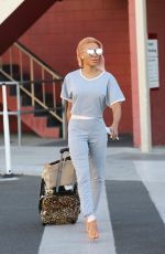 MELANIE BROWN and Gary Madatyan Out and About in Los Angeles 11/23/2017
