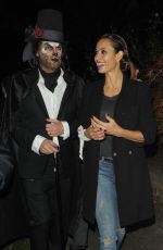 MELANIE SYKES at Jonathan Ross Halloween Party in London 10/31/2017