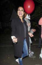 MELANIE SYKES at Jonathan Ross Halloween Party in London 10/31/2017