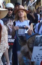 MENA SUVARI at Anti-fur Protest in Los Angeles 11/24/2017