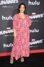 MEREDITH SALENGER at Runaways Premiere in Los Angeles 11/16/2017