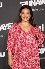 MEREDITH SALENGER at Runaways Premiere in Los Angeles 11/16/2017