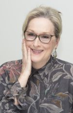 MERYL STREEP at The Post Press Conference in Beverly Hills 11/29/2017