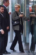 MERYL STREEP Out for Coffe in New York 11/20/2017