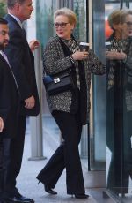 MERYL STREEP Out for Coffe in New York 11/20/2017