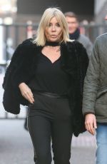 MICHELLE COLLINS Arrives at ITV Studios in London 11/28/2017