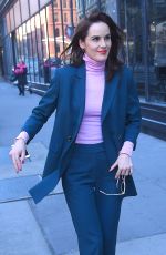 MICHELLE DOCKERY Arrives at AOL Build in New York 11/20/2017