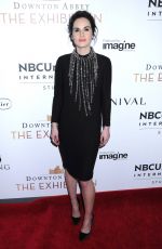 MICHELLE DOCKERY at Downton Abbey: The Exhibition in New York 11/17/2017