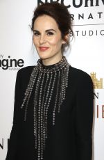 MICHELLE DOCKERY at Downton Abbey: The Exhibition in New York 11/17/2017