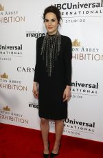 MICHELLE DOCKERY at Downton Abbey: The Exhibition in New York 11/17/2017