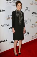MICHELLE DOCKERY at Downton Abbey: The Exhibition in New York 11/17/2017