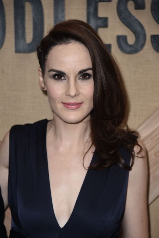 MICHELLE DOCKERY at Godless Series Premiere in New York 11/19/2017