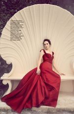 MICHELLE DOCKERY in Town & Country Magazine, UK December 2017