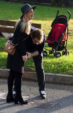 MICHELLE HUNZIKER Out in Bergamo 11/11/2017
