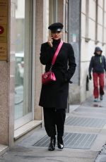 MICHELLE HUNZIKER Out in Milan 11/08/2017