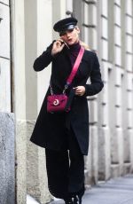 MICHELLE HUNZIKER Out in Milan 11/08/2017