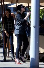 MICHELLE TRACHTENBERG Out for Lunch in Beverly Hills 11/06/2017