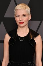 MICHELLE WILLIAMS at AMPAS 9th Annual Governors Awards in Hollywood 11/11/2017