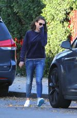 MILA KUNIS Arrives to Her Car in Los Angeles 11/27/2017