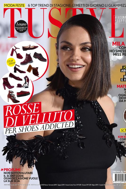 MILA KUNIS in Tu Style Magazine, Nnovember 2017