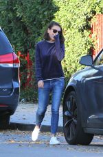 MILA KUNIS Out and About in Los Angeles 11/27/2017