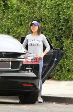 MILA KUNIS Out in Los Angeles 10/31/2017