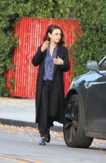 MILA KUNIS Out in Los Angeles 11/29/2017