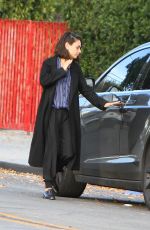 MILA KUNIS Out in Los Angeles 11/29/2017