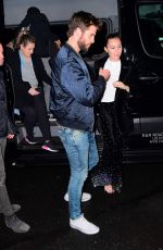 MILEY CYRUS and Liam Hemsworth Arrives at SNL Afterparty in New York 11/04/2017
