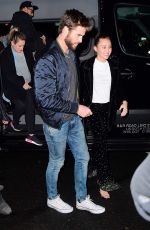 MILEY CYRUS and Liam Hemsworth Arrives at SNL Afterparty in New York 11/04/2017