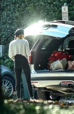 MILEY CYRUS and Liam Hemsworth Out Sopping in Savannah 11/01/2017