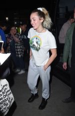 MILEY CYRUS Greeting Fans Out in New York 11/03/2017