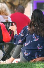 MINKA KELLY Leaves Broad Museum in Los Angeles 11/21/2017