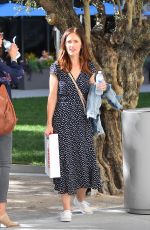 MINKA KELLY Leaves Broad Museum in Los Angeles 11/21/2017