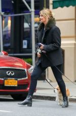 MISCHA BARTON Out and About in New York 11/08/2017