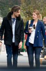 MISCHA BARTON Out in New York 11/09/2017