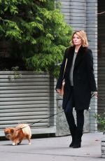 MISCHA BARTON Walks Her Dogs in New York 11/13/2017