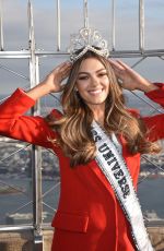 Miss Universe 2017 DEMI-LEIGH NEL-PETERS at Empire State Building in New York 11/228/2017