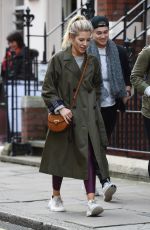 MOLLIE KING and AJ Pritchard Out for Lunch in London 11/08/2017