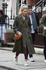 MOLLIE KING and AJ Pritchard Out for Lunch in London 11/08/2017