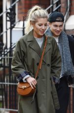 MOLLIE KING and AJ Pritchard Out for Lunch in London 11/08/2017