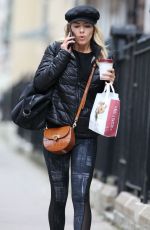 MOLLIE KING Arrives at Strictly Come Dancing Rehearsals in London 10/31/2017