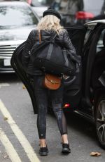 MOLLIE KING Arrives at Strictly Come Dancing Rehearsals in London 10/31/2017