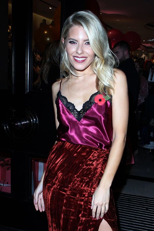 MOLLIE KING at Boux Avenue A/W17 Campaign Launch in London 11/01/2017