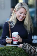 MOLLIE KING Leaves Her Hotel in London 11/25/2017