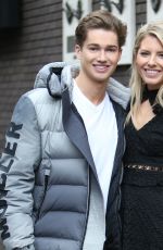 MOLLIE KING and AJ Pritchard Leaves ITV Studios in London 11/15/2017