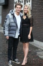 MOLLIE KING and AJ Pritchard Leaves ITV Studios in London 11/15/2017