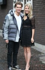 MOLLIE KING and AJ Pritchard Leaves ITV Studios in London 11/15/2017