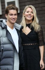 MOLLIE KING and AJ Pritchard Leaves ITV Studios in London 11/15/2017